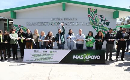 17 escuelas en Soledad fueron rehabilitadas durante el 2023; inversión supera los 110 mdp