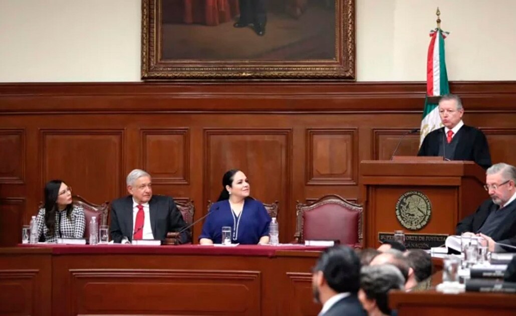 Ministro Arturo Zaldívar rinde primer informe de labores en la SCJN
