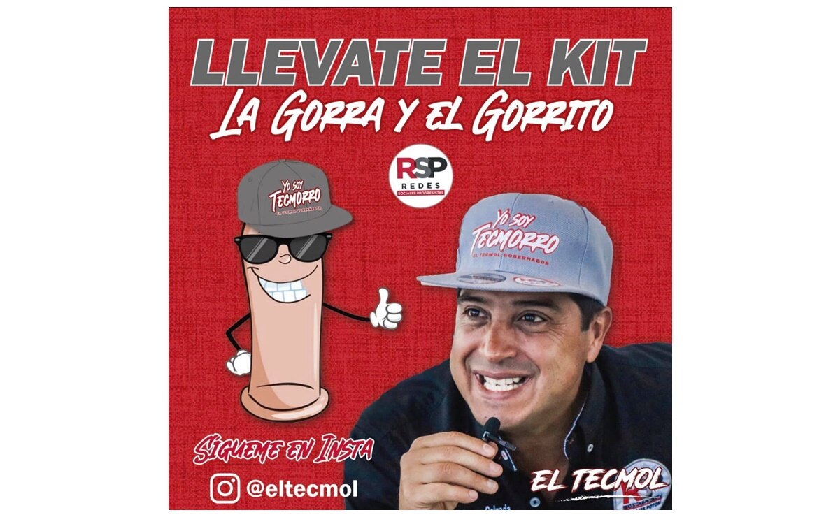 "Gorras y gorritos"; José Luis Romero lanza dinámica en redes para rifar condones y cachuchas