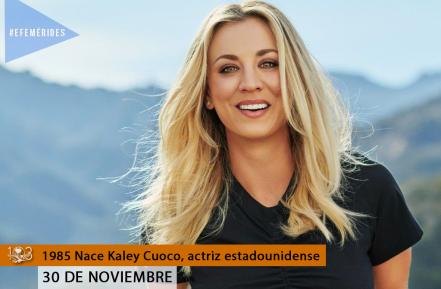 Efemérides 30 de noviembre