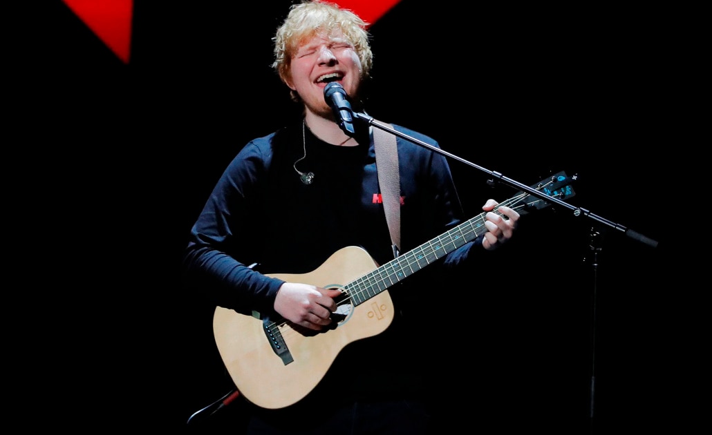 Ed Sheeran, coronado artista de la década en Reino Unido