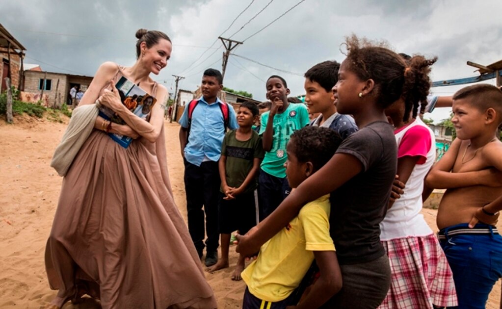 Angelina Jolie advierte que 20 mil niños venezolanos están en riego