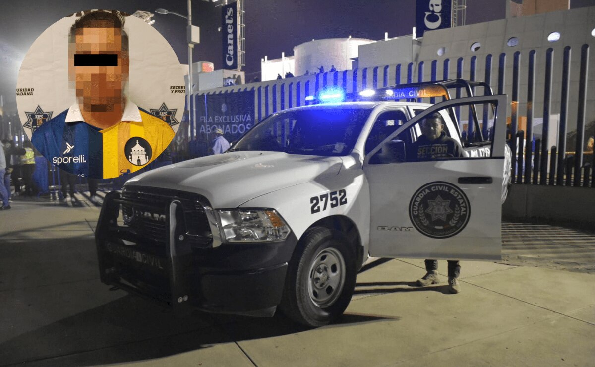 Detienen a hombre por golpear a policía durante el partido del Atlético de San Luis contra el América