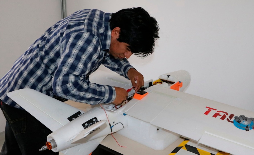 A través de drones buscan identificar zonas de riesgo