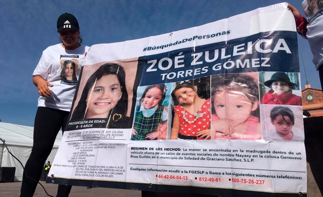 Recuerdan a Zoé Zuleica a 4 años de su desaparición