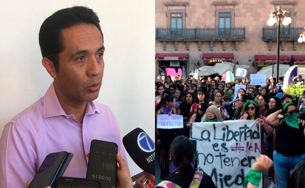 No se debe "linchar" a quienes participan en marchas feministas: Valencia Gordillo