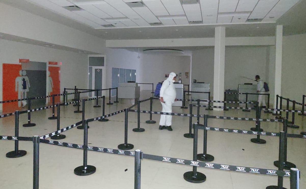 De enero a noviembre, cae 53.2% flujo de pasajeros en aeropuerto de SLP