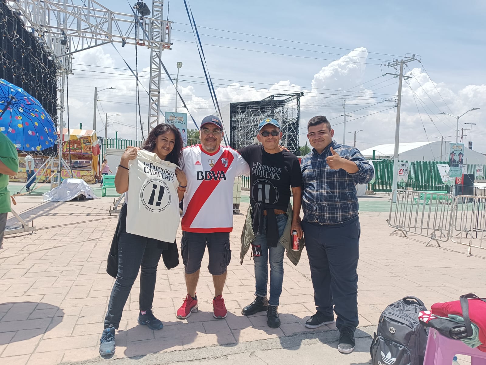 “No importa la espera”, fans de todo el país hacen fila para ver a Los Fabulosos Cadillacs en la Fenapo