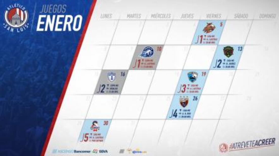 Cambia de horario partido de Copa MX para Atlético de San Luis