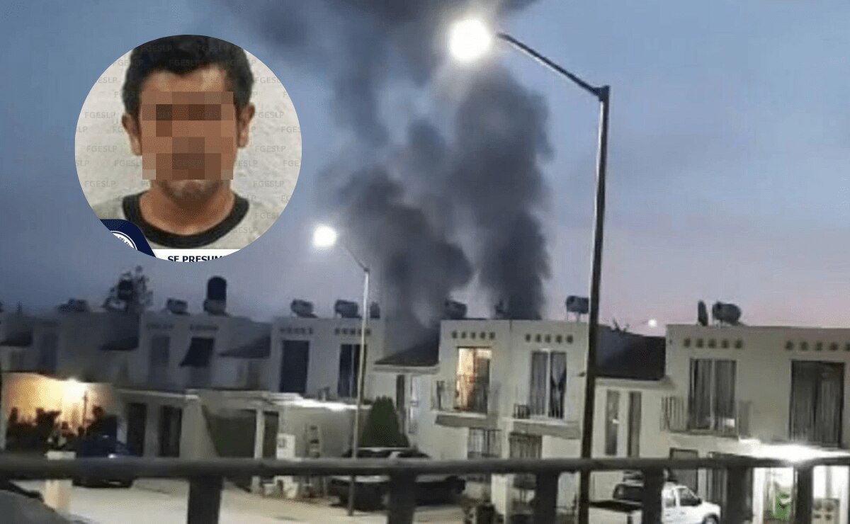 Detienen a hombre acusado de provocar incendio que causó la muerte de una mujer y sus hijas en Villa de Pozos