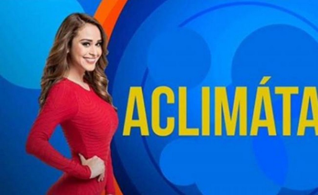 Así lució Yanet García "la chica del clima" en su debut en "Hoy"