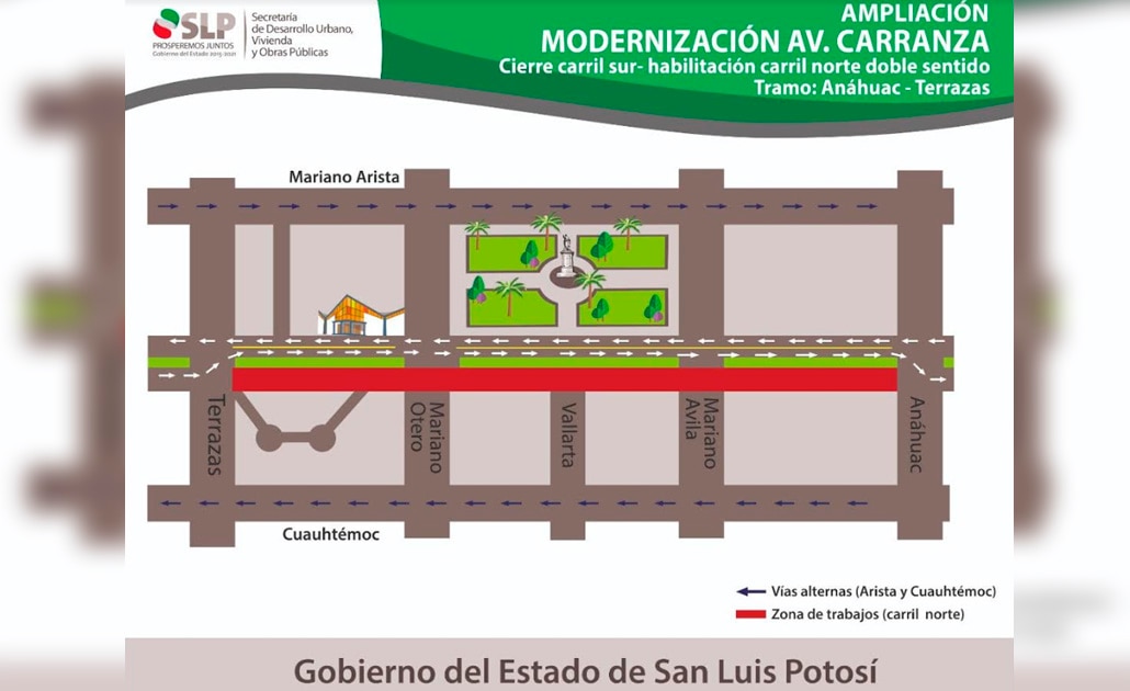 Anuncia SEDUVOP inició de nueva etapa de rehabilitación de Carranza
