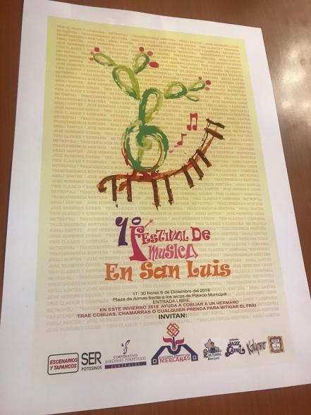 Llega el Primer Festival de Música a SLP