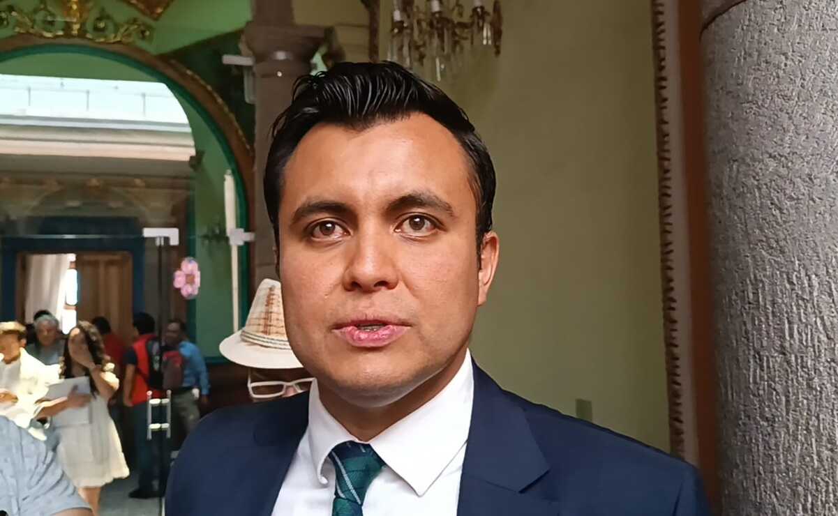 Regidor del Partido Verde denuncia presunta agresión por parte de un periodista en SLP. Foto: Xochiquetzal Rangel