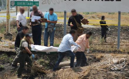 Encuentran cadáver en canalón
