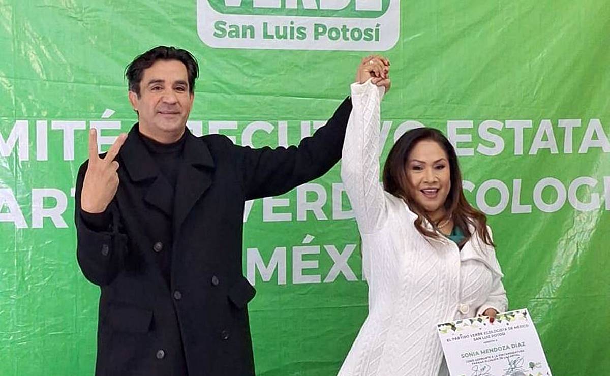 La expanista Sonia Mendoza se registra para buscar la alcaldía de San Luis por el PVEM