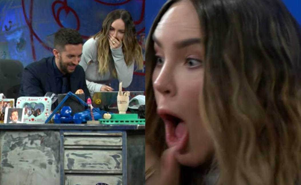 La reacción de Belinda al ver al famoso actor de películas para adultos, Jordi ENP
