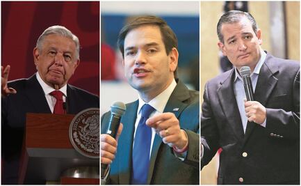 AMLO reta a Ted Cruz y Marco Rubio a presentar pruebas sobre nexos con narco; "no soy Calderón"