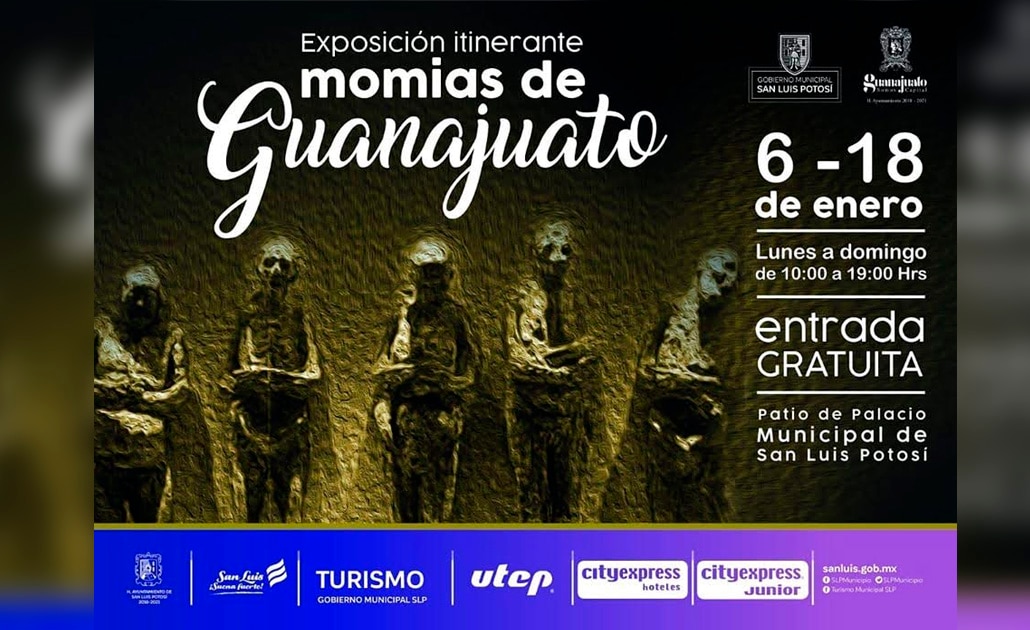 Momias de Guanajuato llegarán a SLP