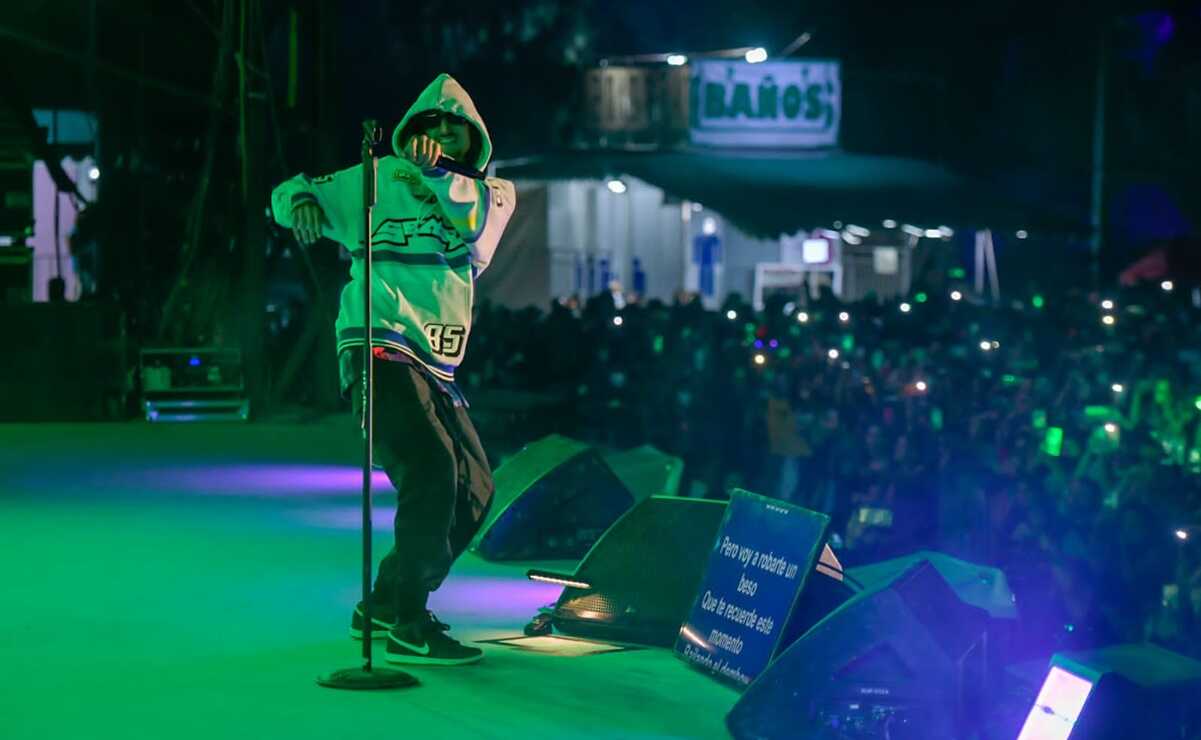Danny Ocean hizo vibrar la Fenapo; bajó del escenario y cantó junto a sus fans