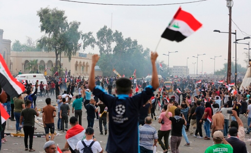 Protestas en Irak causan 24 muertos y más de dos mil heridos