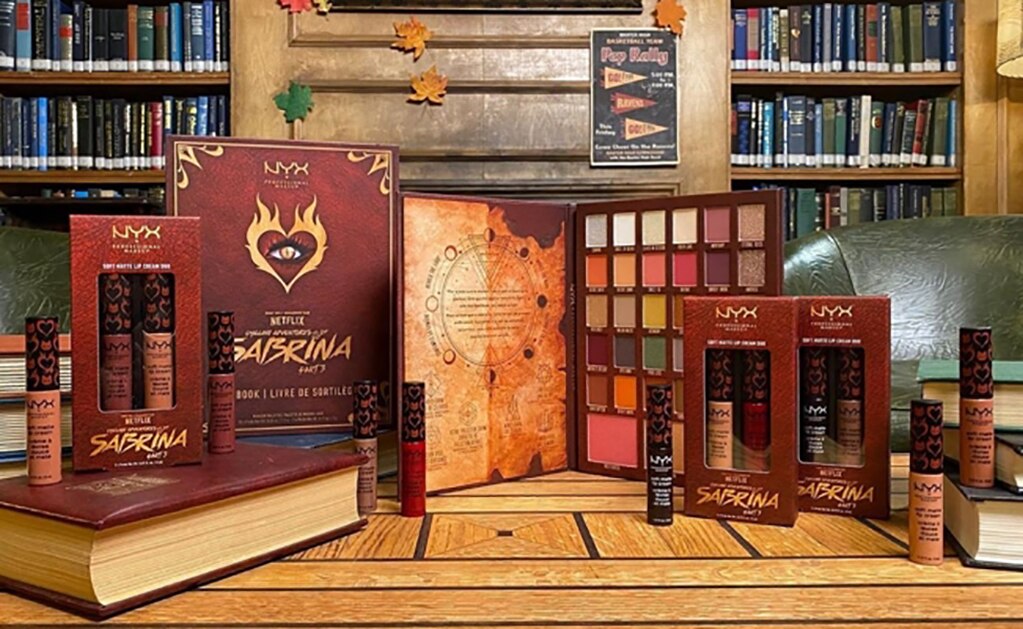 Lanzan colección de maquillaje inspirada en “El mundo oculto de Sabrina”