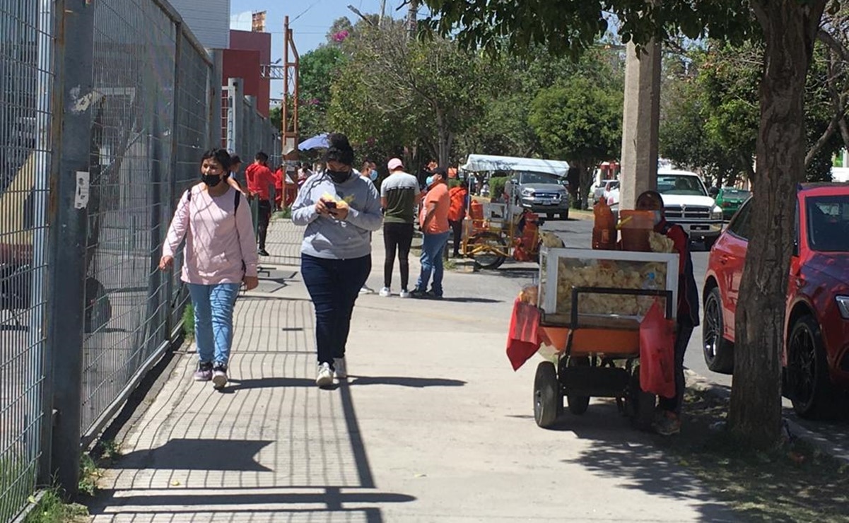 En las últimas 24 horas, en SLP se registraron 238 nuevos casos de Covid-19, correspondientes a 132 mujeres y 106 hombres. Foto: Xochiquetzal Rangel