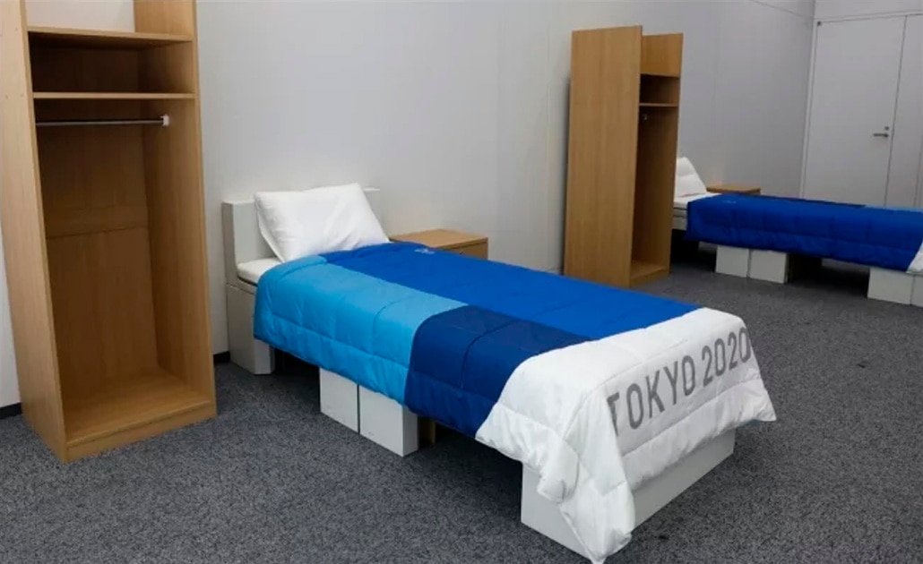 Camas de cartón de Tokio 2020 resistirán actividad sexual