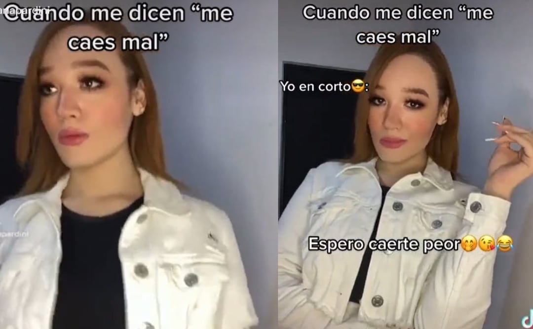 “Espero caerte peor”, el último Tiktok de la influencer Karla Pardini a horas de ser asesinada. Foto: Captura de video