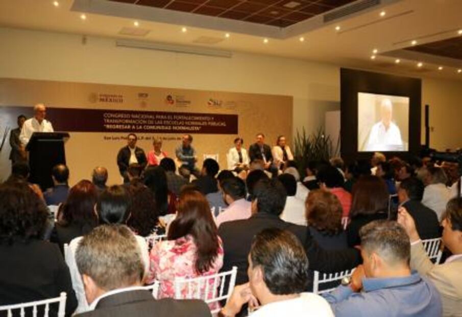 SLP, sede del Congreso Nacional de Escuelas Normales