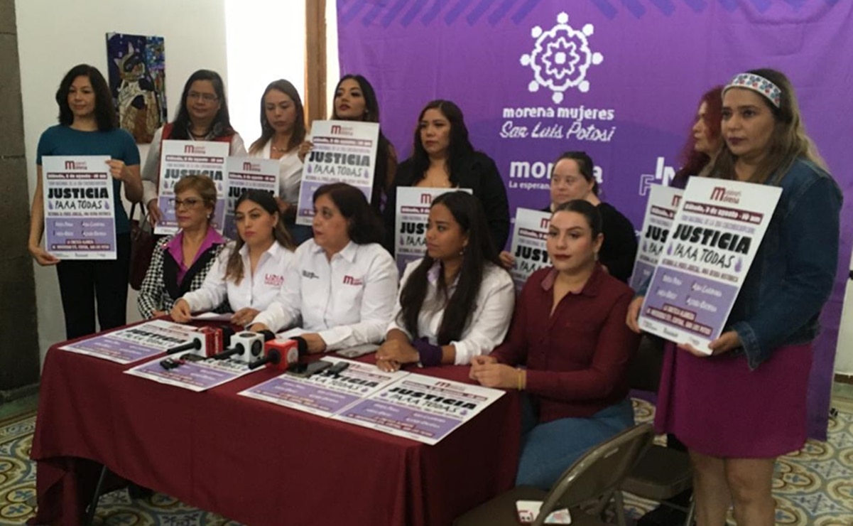 Reforma al Poder Judicial no tiene perspectiva de género: Mujeres de Morena en  SLP 
