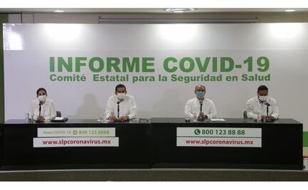 Contagios de Covid-19 en SLP siguen en decremento, dice Salud estatal