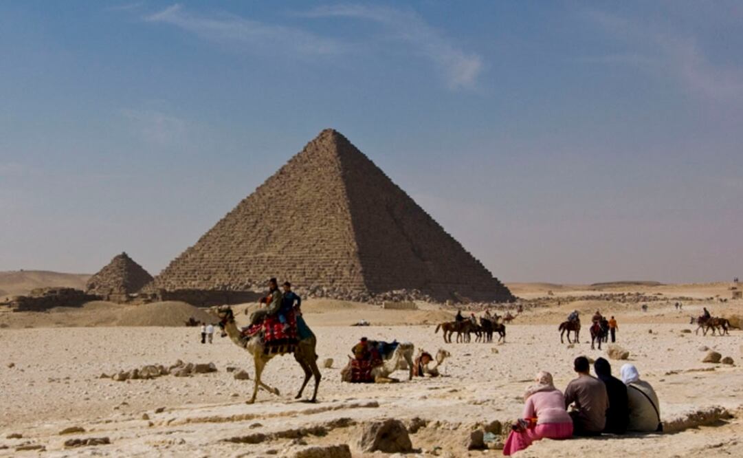 Las pirámides de Guiza. Foto: Archivo