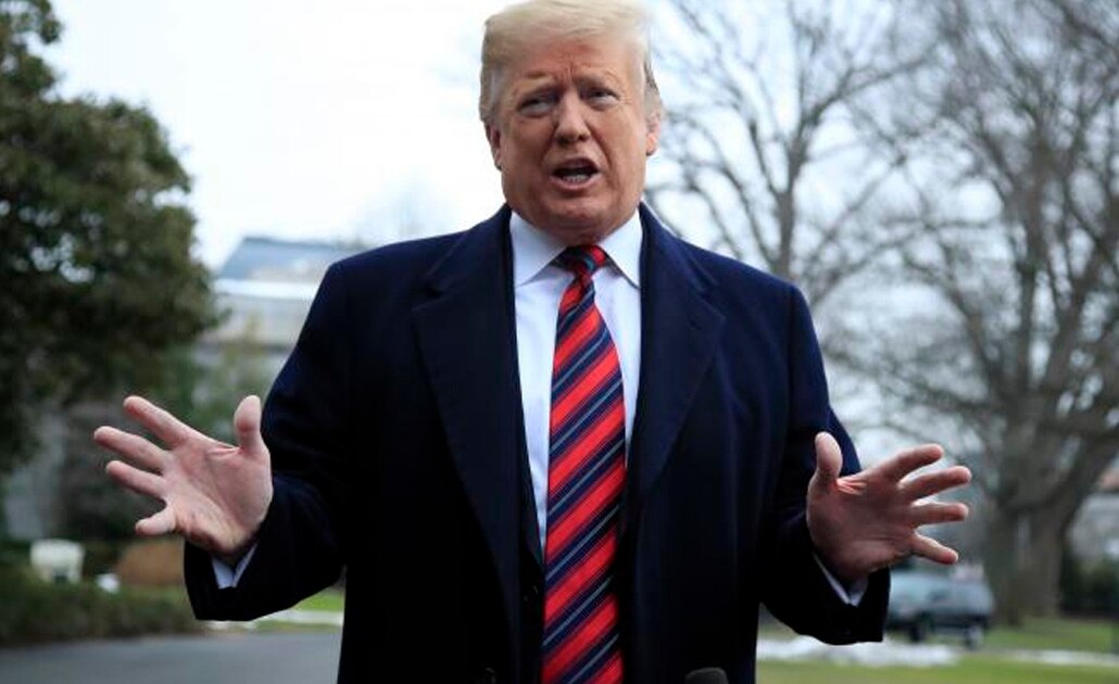 Trump critica a México "por no hacer nada" para detener caravana migrante