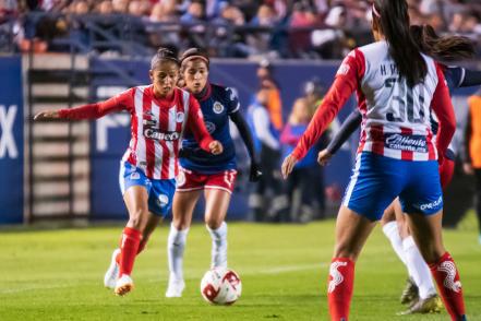 Atlético de San Luis Femenil cae ante Chivas
