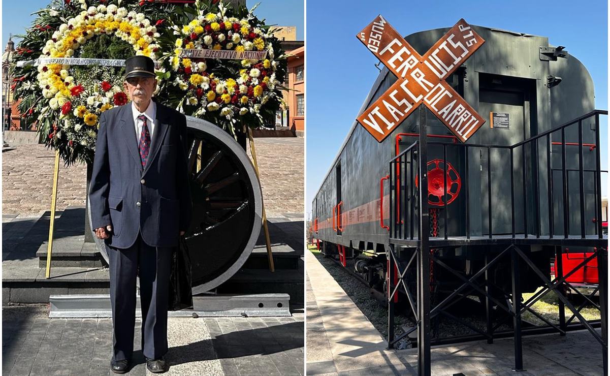 “A toda máquina”, Mariano Leija guarda con nostalgia 42 años dedicados al ferrocarril
