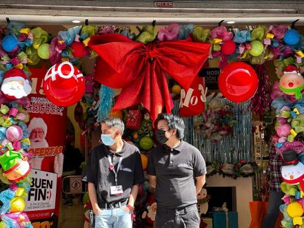 Concurrido se aprecia el Centro Histórico de San Luis por ofertas del Buen Fin 2022