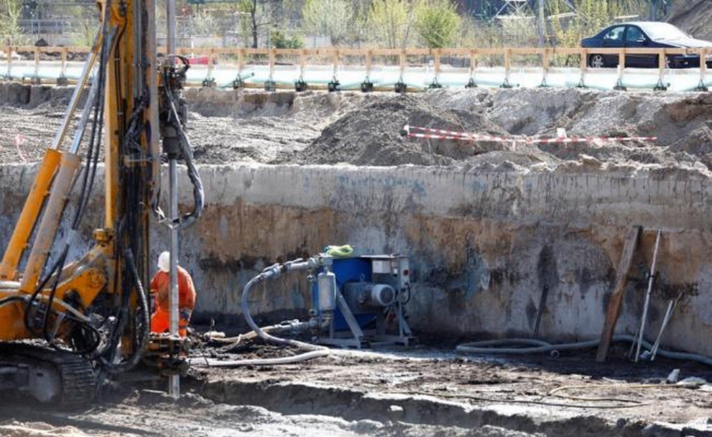 La bomba de la Segunda Guerra Mundial fue encontrada cerca de un aeropuerto. Foto: Reuters/Axel Schmidt