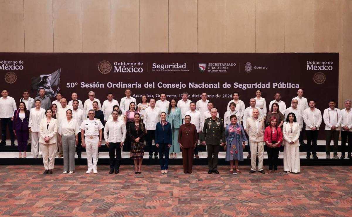 Ricardo Gallardo reafirma ante Sheinbaum y gobernadores coordinación para garantizar la paz en SLP