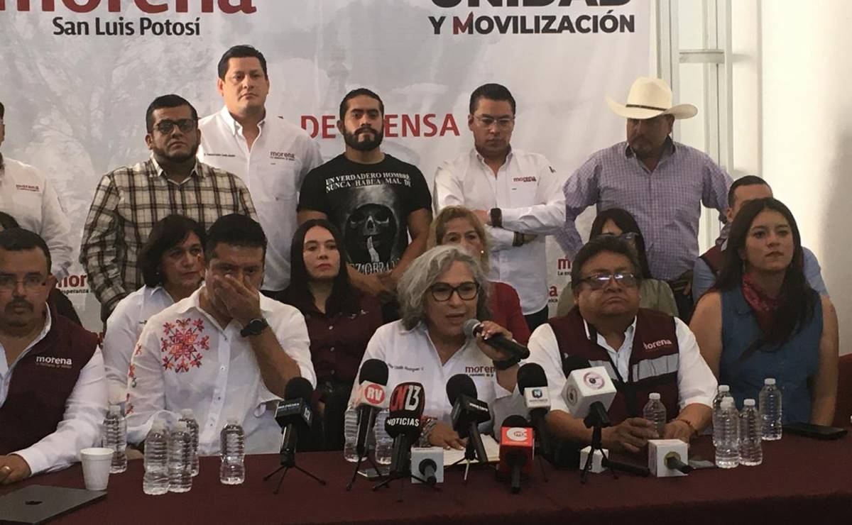 Morena asegura que es la primera fuerza electoral de SLP; señala que obtuvo más votos globales que el PVEM
