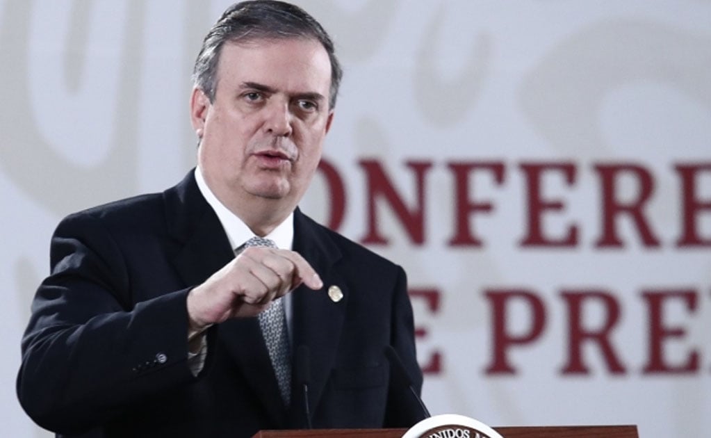 México no admitirá violación a su soberanía: Ebrard