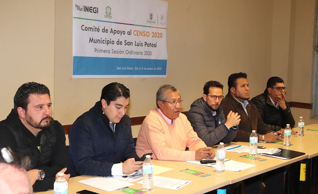 Ayuntamiento de SLP apoyará en Censo 2020 del INEGI