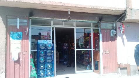 Roba “tiendita”, fue detenido