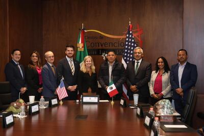 Se reúne Ricardo Gallardo con la cónsul de Estados Unidos, abordan temas culturales y educativos