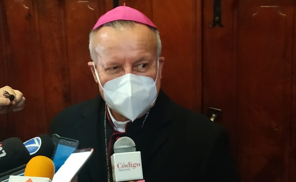 El semáforo naranja es semifingido, nos lo dieron de caridad: arzobispo de SLP