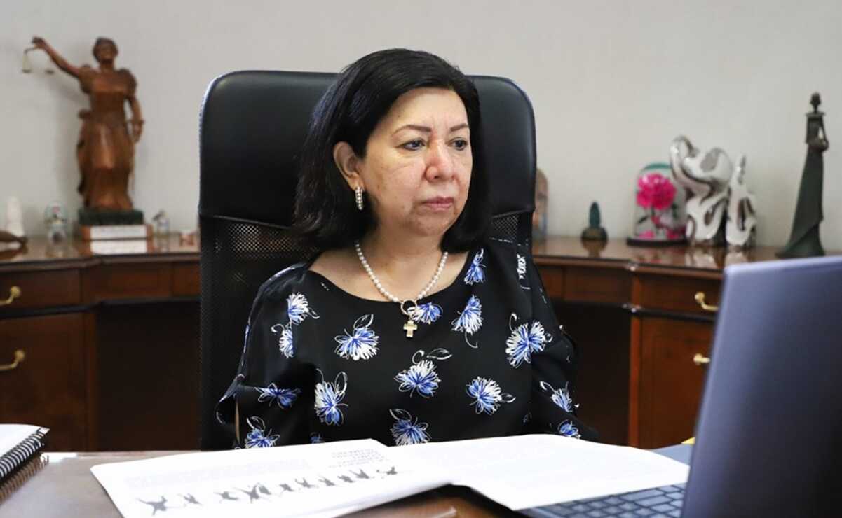 María Manuela García, electa por unanimidad como nueva presidenta del Supremo Tribunal de SLP. Foto: Especial