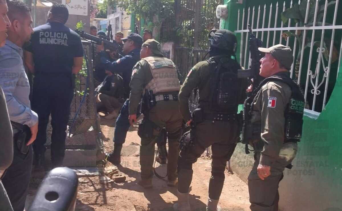 Reportan dos detenidos tras ataque armado contra policías en Soledad. Foto: Especial