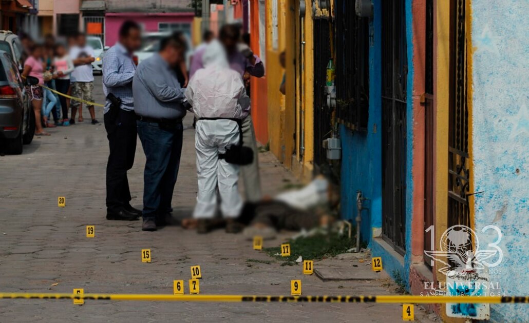 Repunta cifra de homicidio en SLP