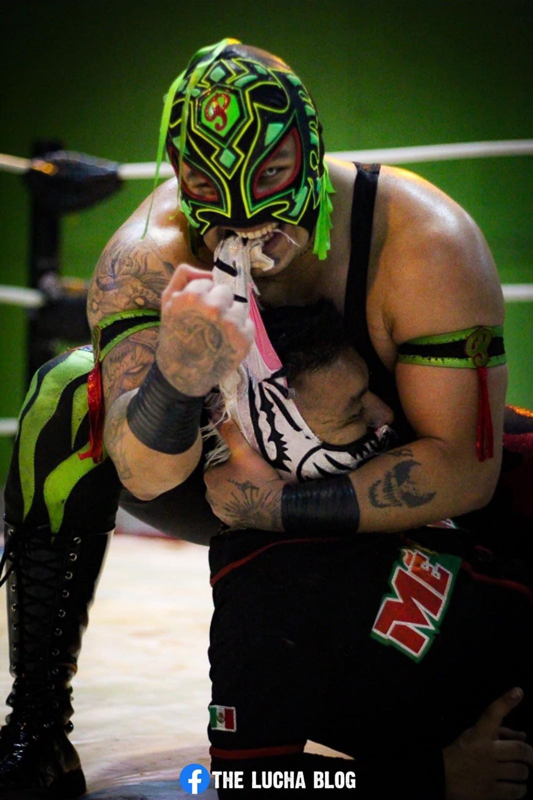 "Powerkid" desarrolló su gusto por la lucha libre desde niño