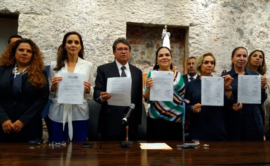 Ratifican a Mónica Fernández 44 de 59 senadores de Morena